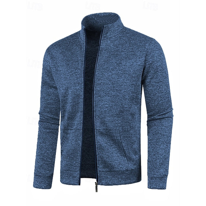 Gerrit | Sportlich-Eleganter Zip-Blouson mit Stehkragen