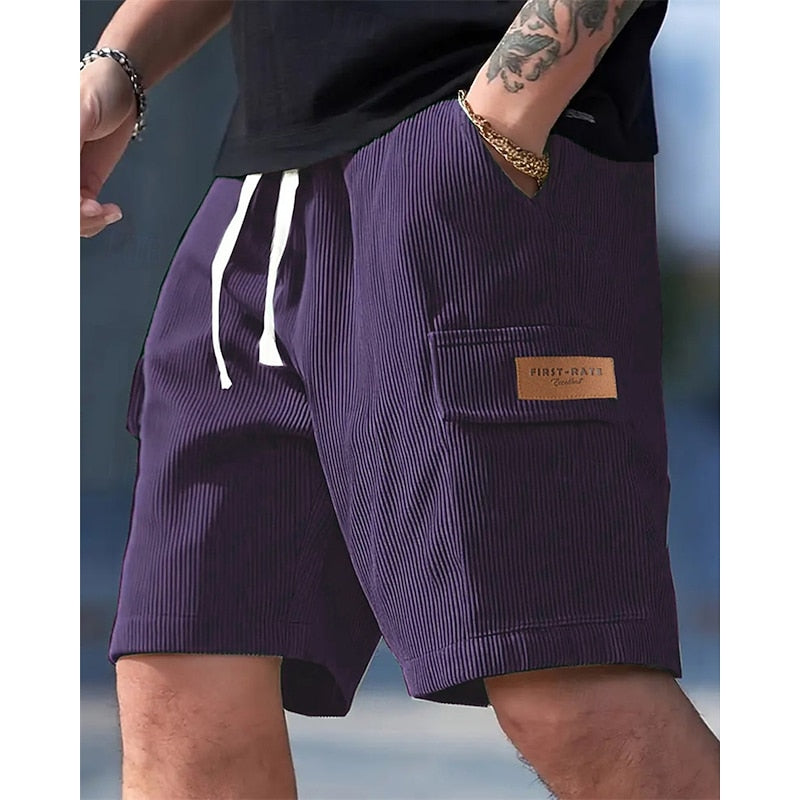 Siegfried | Lässige Cargo-Shorts mit Kordelzug