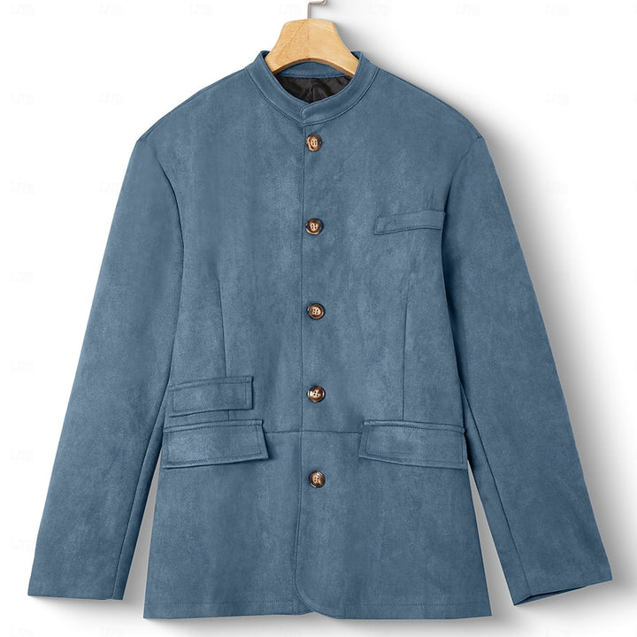 Detlef | Elegante Stehkragen-Jacke