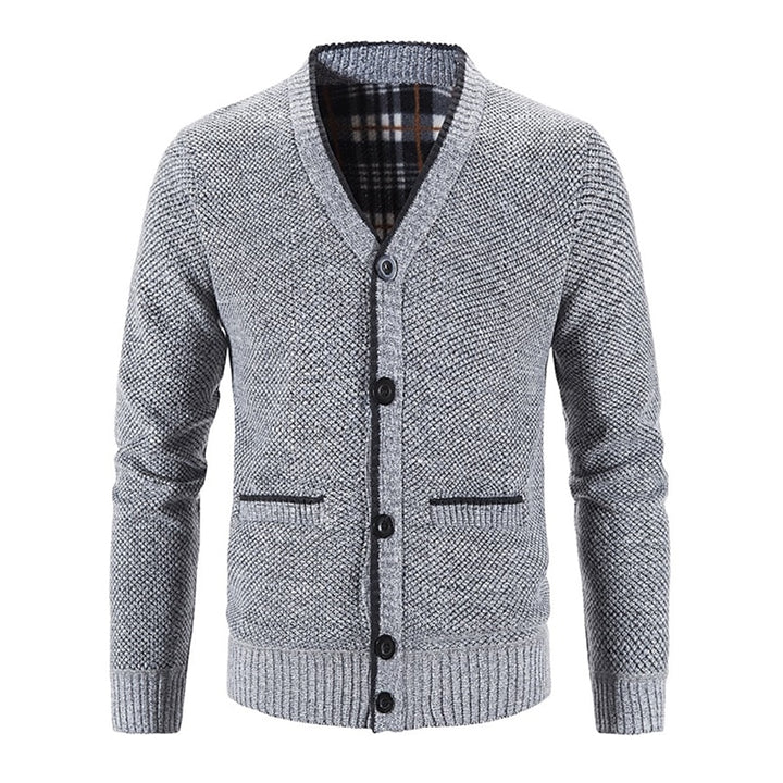 Sönke | Klassische Strickjacke mit V-Ausschnitt