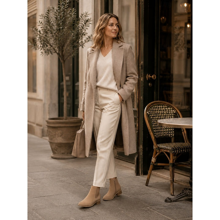 Rosemarie | Elegante Chelsea-Stiefeletten mit Blockabsatz