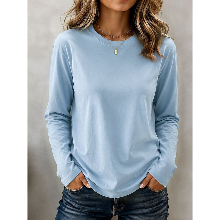 Ines | Klassisches Langarmshirt