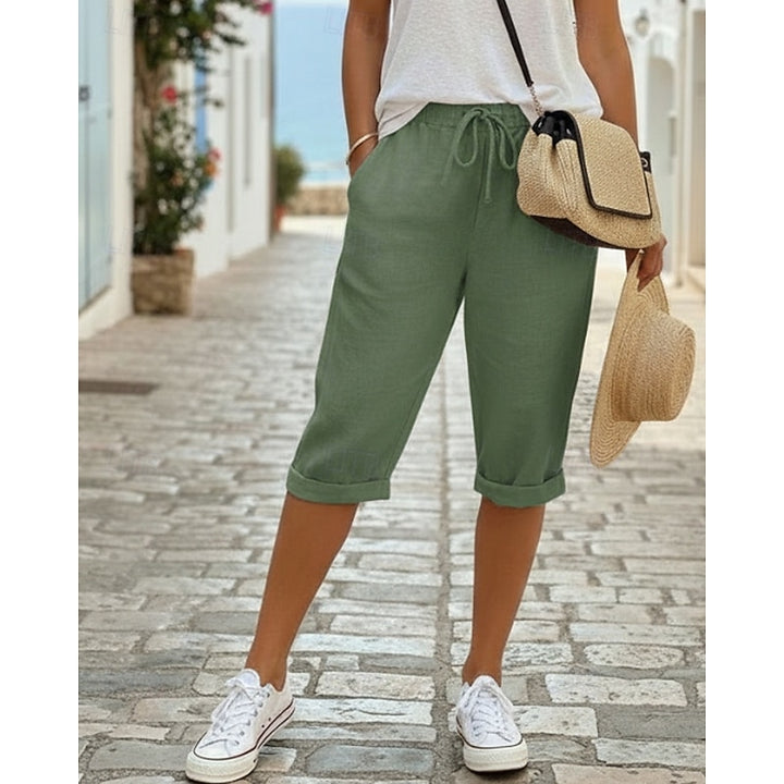 Roswitha | Luftige Bermuda-Shorts in Knielänge