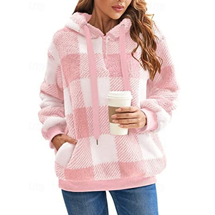 Nadine | Kuschelweicher Kapuzenpullover mit Reißverschluss
