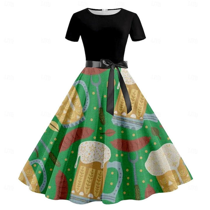 Josefa | Ausgestelltes Oktoberfest-Kleid