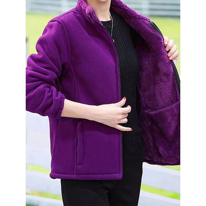Juliane | Kuschelige Stehkragen-Jacke