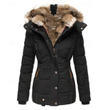 Bärbel | Wärmende Winter-Steppjacke mit Kapuze