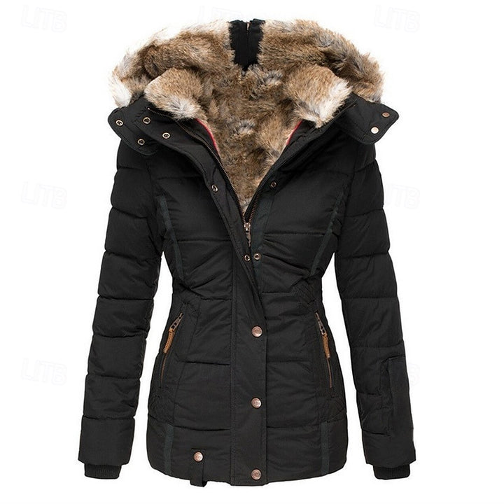 Bärbel | Wärmende Winter-Steppjacke mit Kapuze