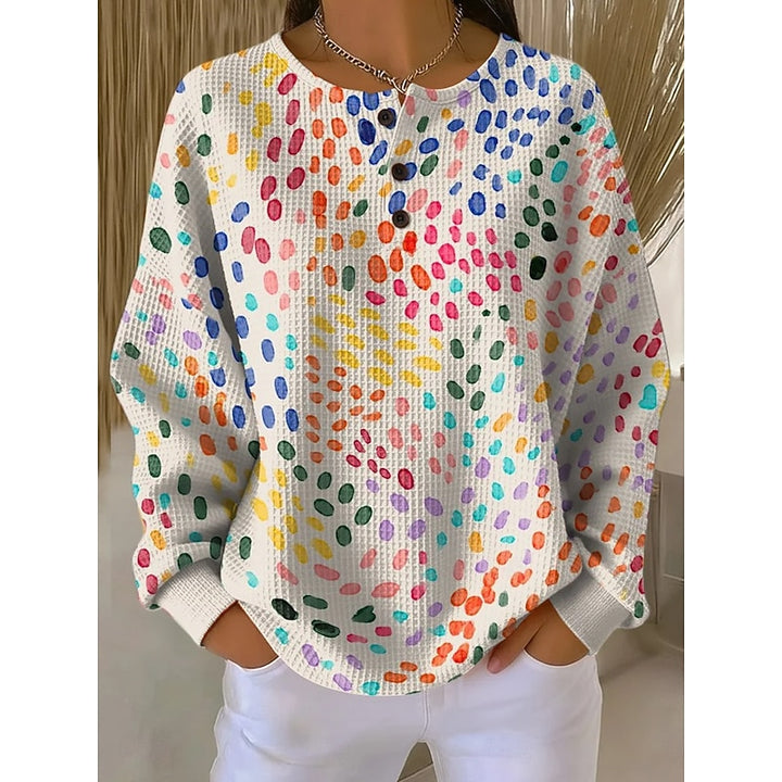 Dorothea | Farbenfroher Pullover