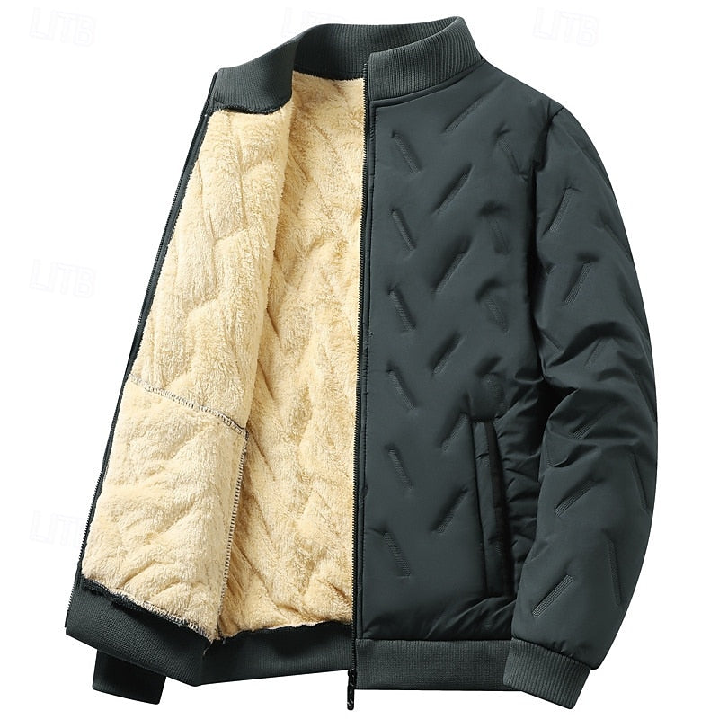 Maximilian | Wärmender Winter-Blouson mit Stehkragen