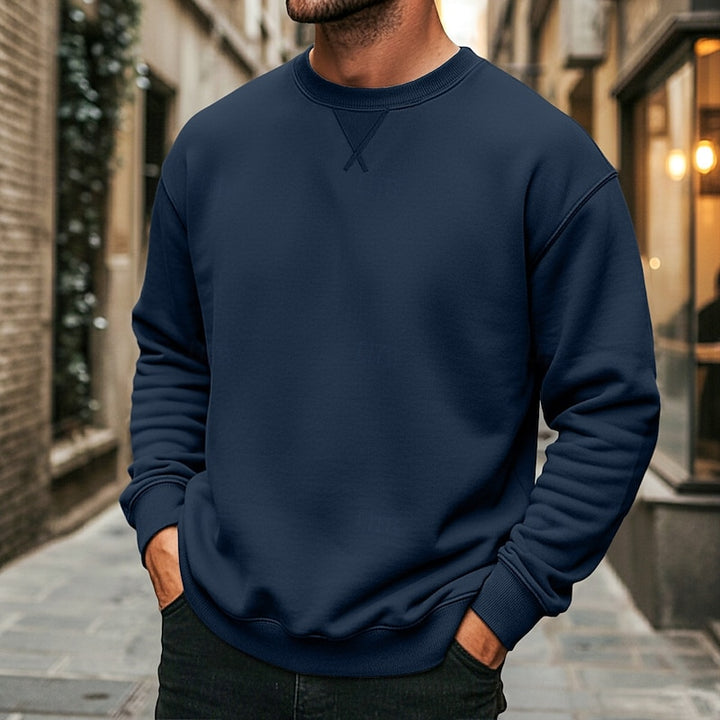 Anton | Weiches Rundhals-Sweatshirt
