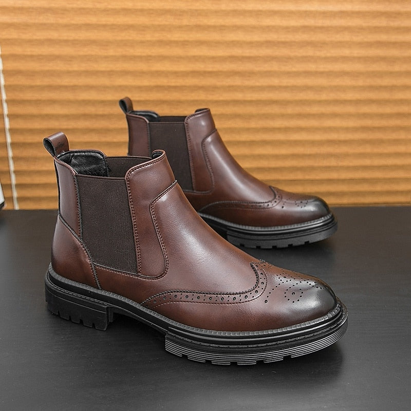Theodor | Eleganter Business-Chelsea-Stiefel