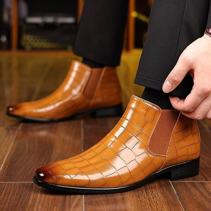 Gunnar | Elegante Chelsea-Stiefeletten