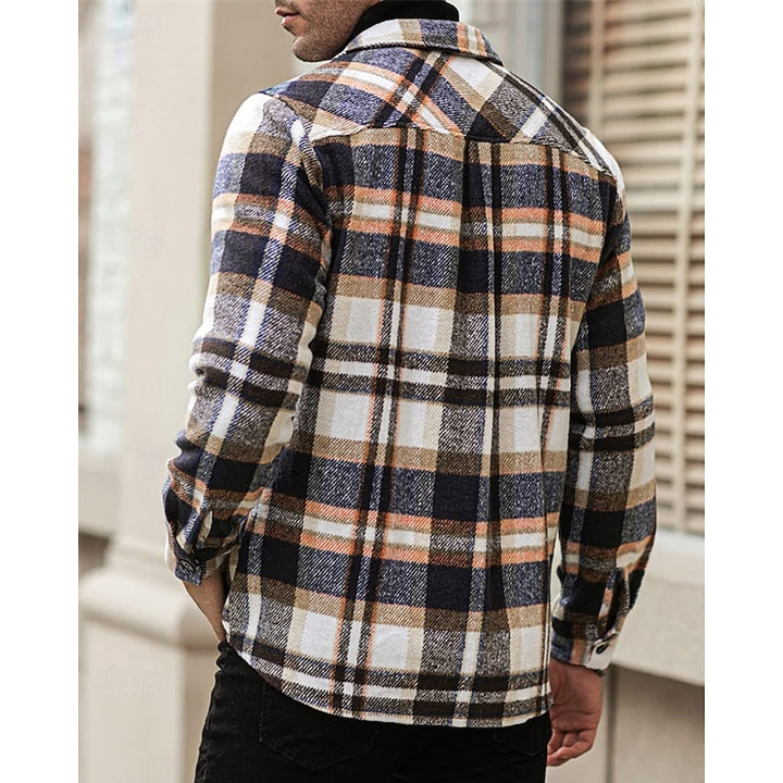 Vincent | Karierte Hemdjacke