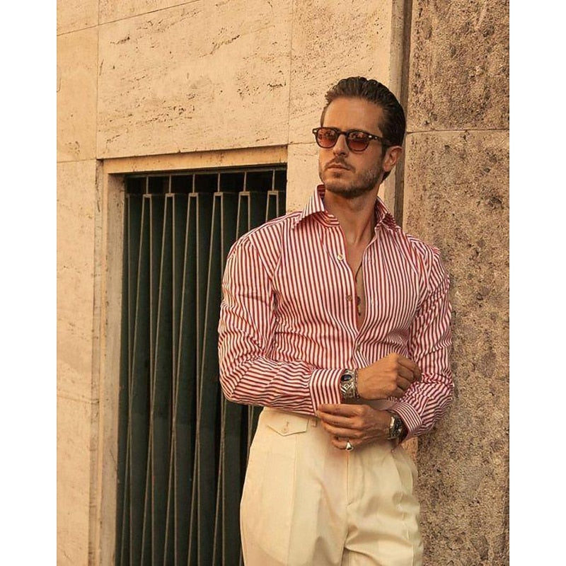 Theodor | Elegantes Streifenhemd