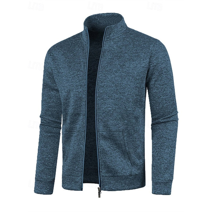 Gerrit | Sportlich-Eleganter Zip-Blouson mit Stehkragen