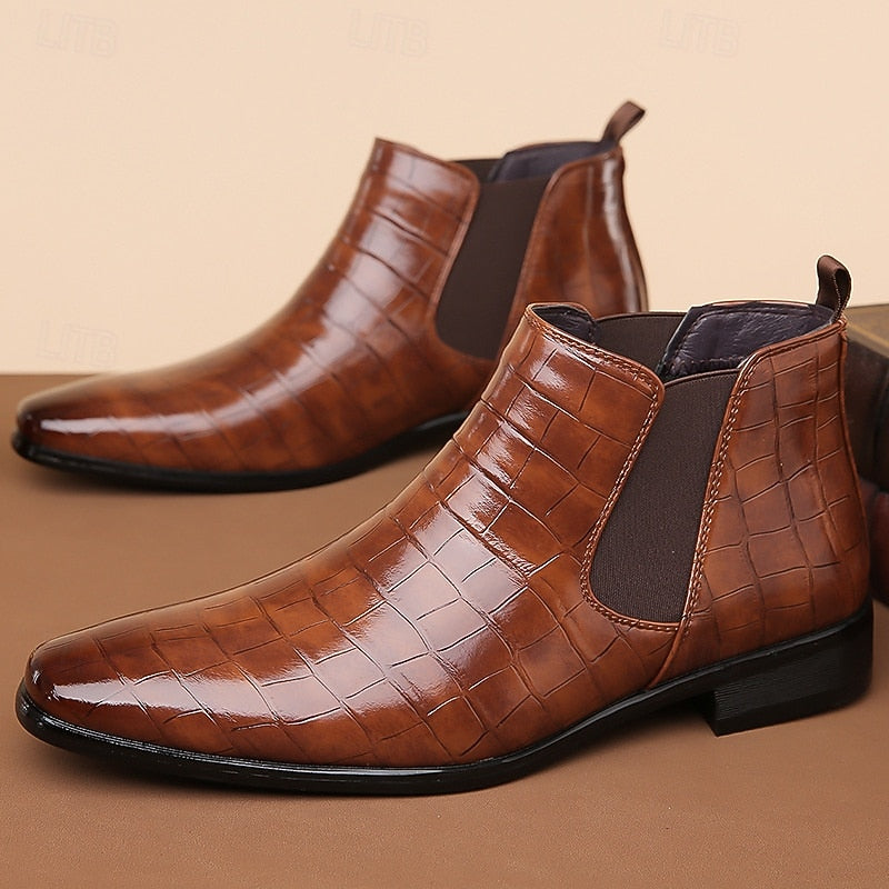 Valentin | Elegante Chelsea-Stiefeletten mit Seitengummi