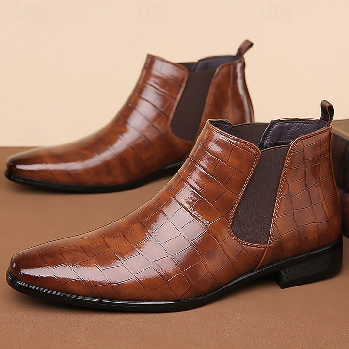 Valentin | Elegante Chelsea-Stiefeletten mit Seitengummi