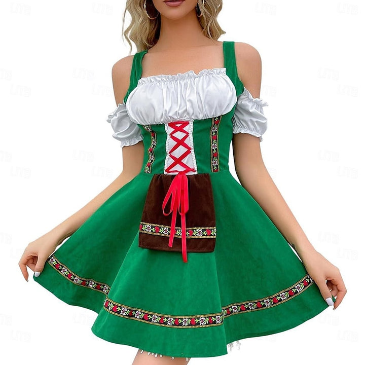 Irmgard | Verspieltes Oktoberfest-Trachtenkleid