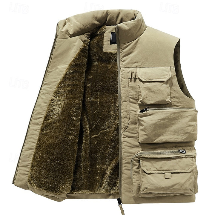 Rudolf | Vielseitige Outdoor-Weste mit Stehkragen