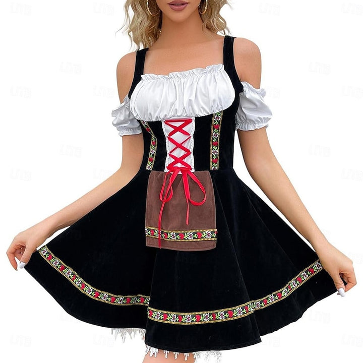 Irmgard | Verspieltes Oktoberfest-Trachtenkleid