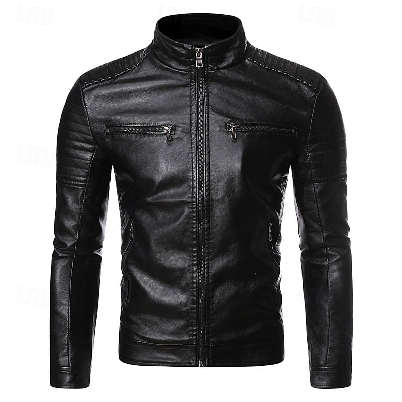 Gunnar | Sportlich-Elegante Bikerjacke