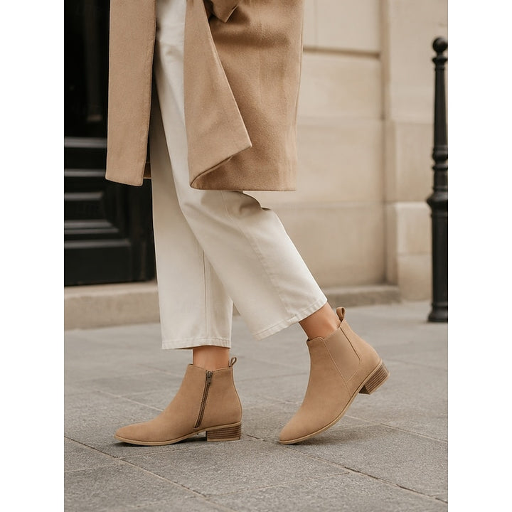 Rosemarie | Elegante Chelsea-Stiefeletten mit Blockabsatz
