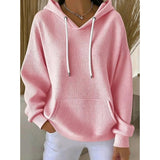 Jutta | Softer Kapuzenpullover mit Waffelstruktur