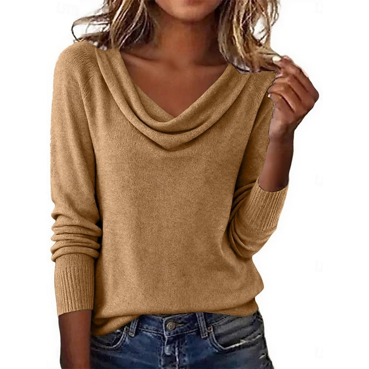 Carlotta | Eleganter Wasserfall-Pullover