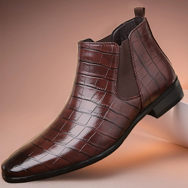 Valentin | Elegante Chelsea-Stiefeletten mit Seitengummi