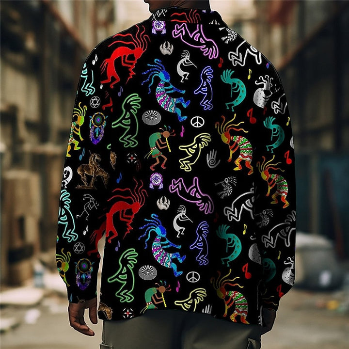 Torben | Kunstvolle Hemdjacke im Paisley-Stil