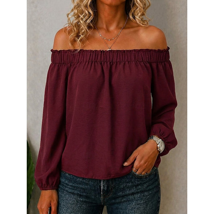 Annerose | Schulterfreies Bohème-Top