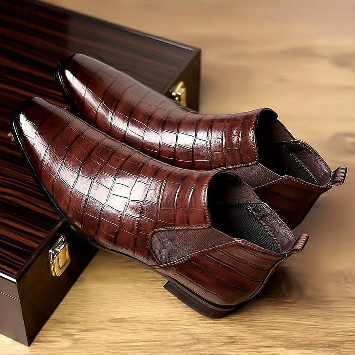 Gunnar | Elegante Chelsea-Stiefeletten