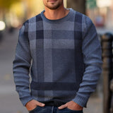 Ralf | Karierter Strickpullover