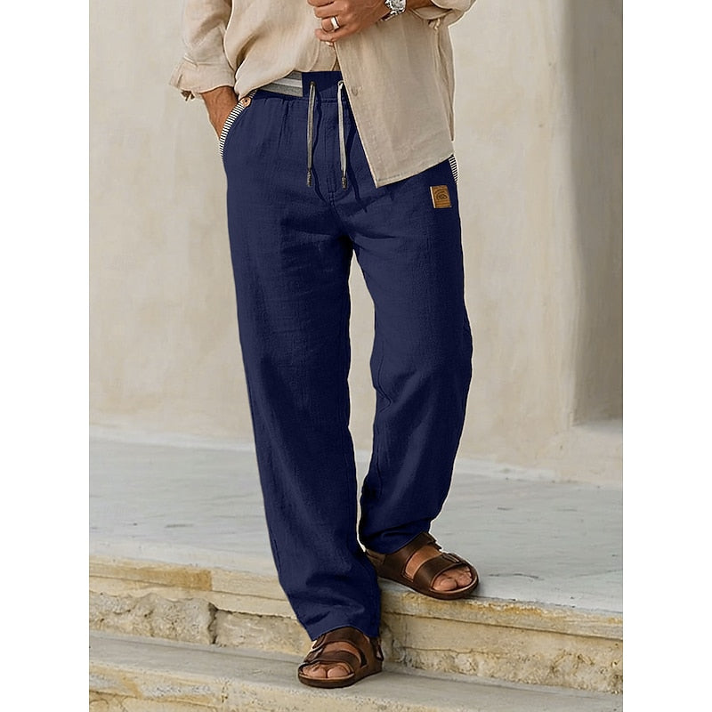 Rainer | Legere Sommerhose mit Kordelzug