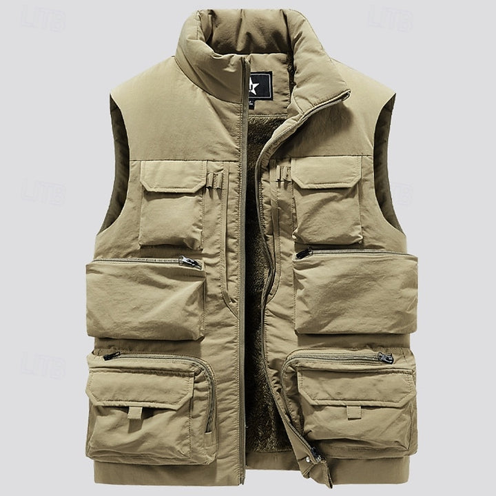 Rudolf | Vielseitige Outdoor-Weste mit Stehkragen