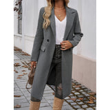 Rita | Eleganter Langer Mantel