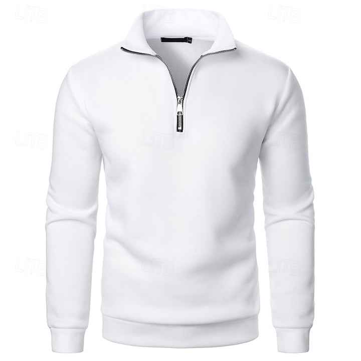 Sven | Sportlicher Stehkragen-Pullover