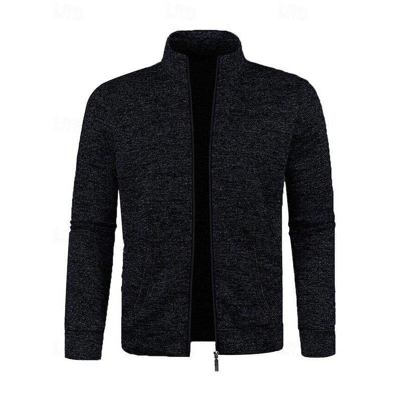 Gerrit | Sportlich-Eleganter Zip-Blouson mit Stehkragen