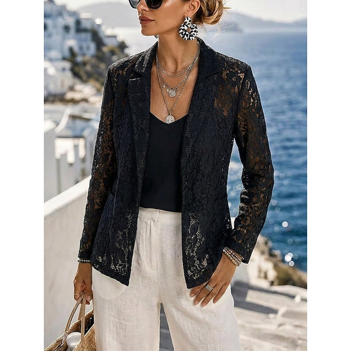 Cäcilia | Eleganter Spitzen-Blazer