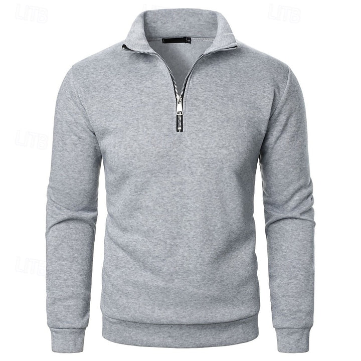 Sven | Sportlicher Stehkragen-Pullover