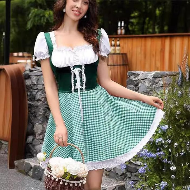 Käthe | Festliches Oktoberfest Dirndl im Trachtenstil
