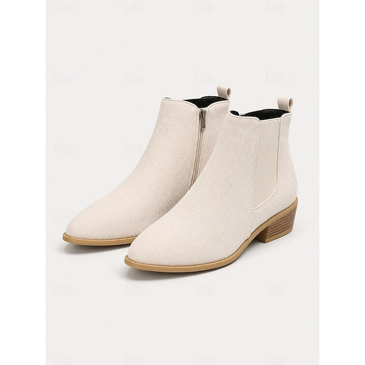 Rosemarie | Elegante Chelsea-Stiefeletten mit Blockabsatz