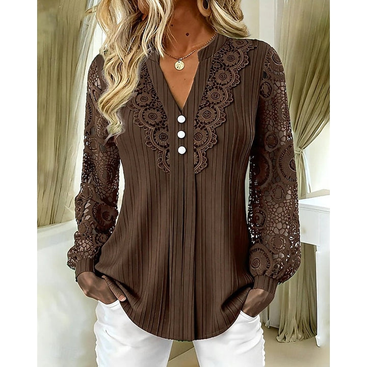 Mareike | Elegante Spitzen-Bluse
