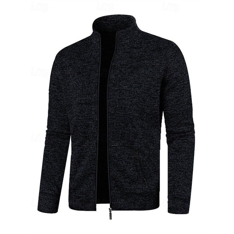 Gerrit | Sportlich-Eleganter Zip-Blouson mit Stehkragen