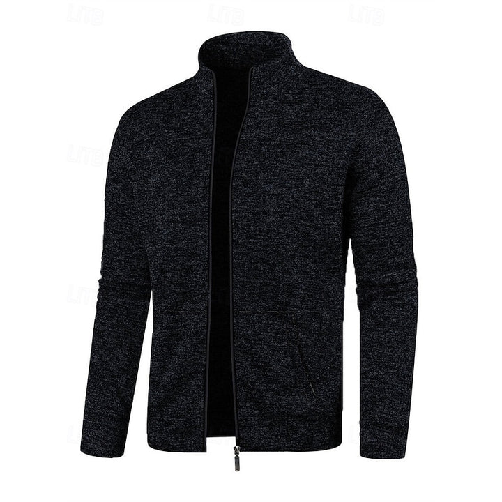 Gerrit | Sportlich-Eleganter Zip-Blouson mit Stehkragen