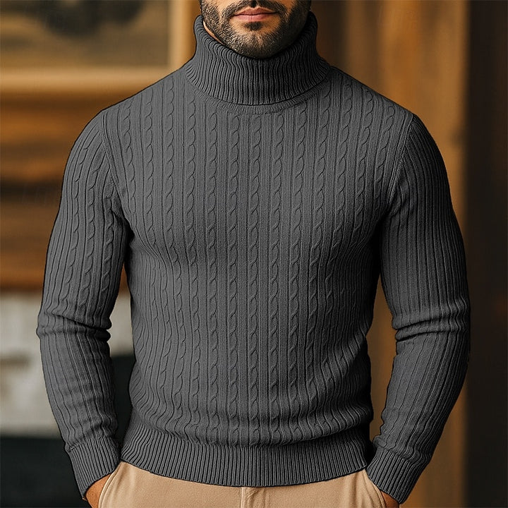 Clemens | Klassischer Rollkragenpullover