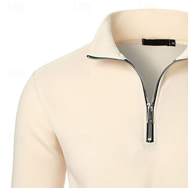 Sven | Sportlicher Stehkragen-Pullover