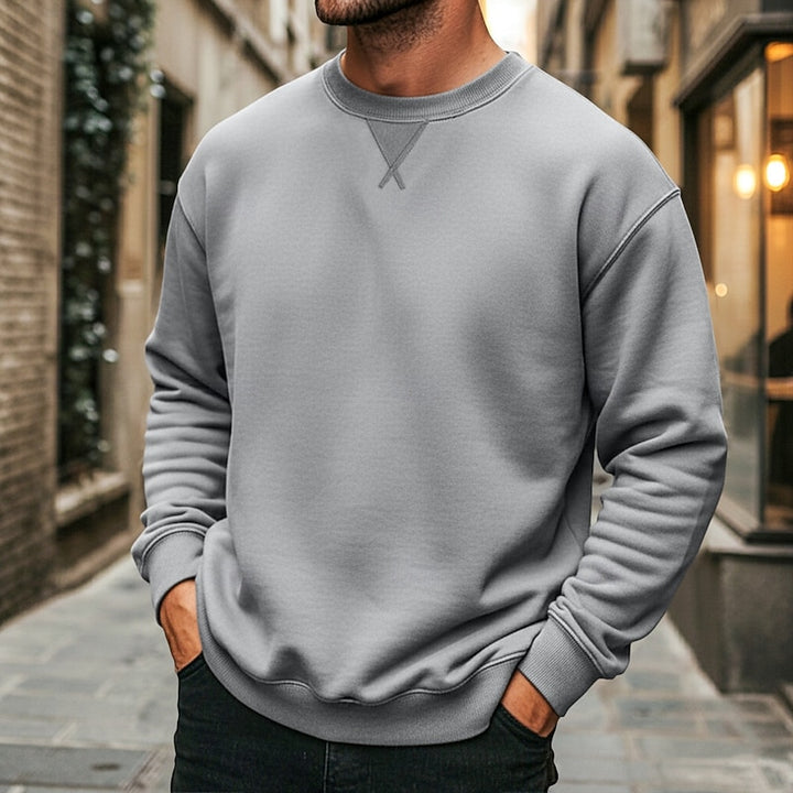 Anton | Weiches Rundhals-Sweatshirt