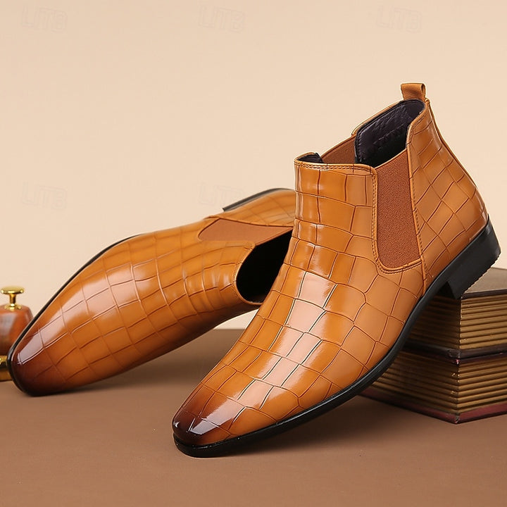 Valentin | Elegante Chelsea-Stiefeletten mit Seitengummi